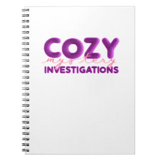 Cosy Mystery Investigations Notebook