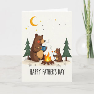 Cosy Night Fathers Day Card