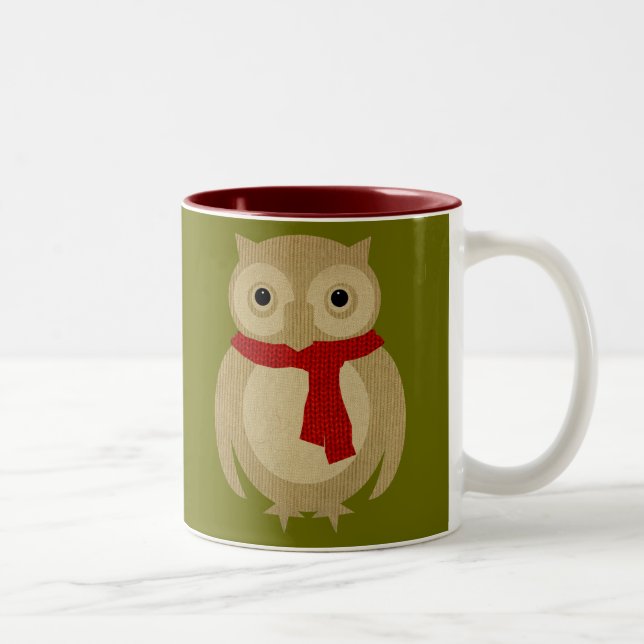 Cosy Owl Mug (Right)