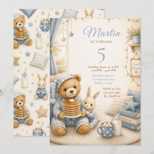 Cosy Pajama Birthday Invitation
