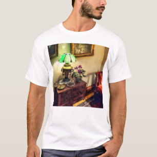 Cosy Parlour with Flower Petal Lamp T-Shirt