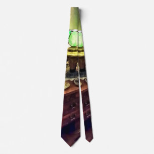 Cosy Parlour with Flower Petal Lamp Tie