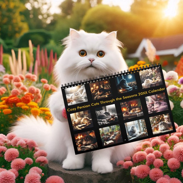 Cosy Persian Cats Through the Season 20XX Calendar (Creator Uploaded)