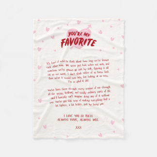 Cosy Personalised Blanket – Beautiful Custom