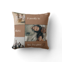 Cosy Personalised Home Pillow Cover