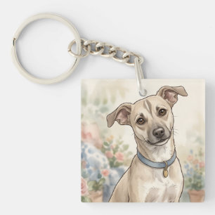 Cosy Pet Lover Design LinaPawStudio Key Ring