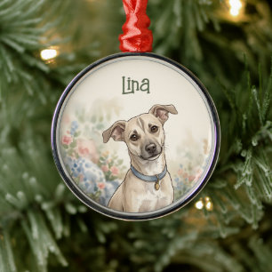 Cosy Pet Lover Design LinaPawStudio Metal Tree Decoration