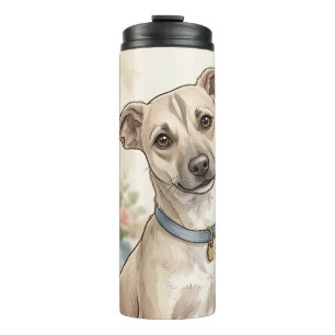 Cosy Pet Lover Design LinaPawStudio Thermal Tumbler