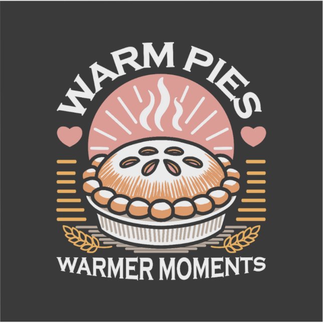 Cosy Pie Illustration: Warm Pies Warmer Moments (Front)