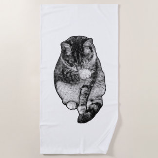 Cosy Print Charm Beach Towel