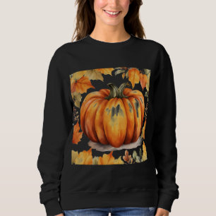 Cosy Pumpkin Sweatshirt for Fall & Halloween