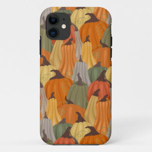 Cosy pumpkins iPhone 11 case