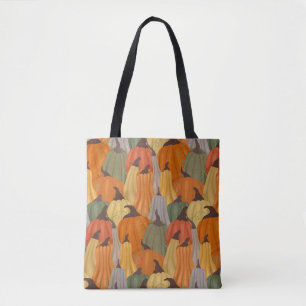Cosy pumpkins tote bag