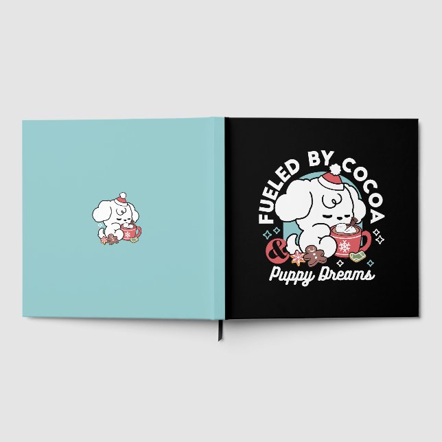 Cosy Puppy Dreams – Hot Chocolate and Christmas Guest Book (Full)