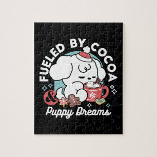 Cosy Puppy Dreams – Hot Chocolate and Christmas Jigsaw Puzzle