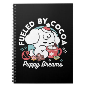 Cosy Puppy Dreams – Hot Chocolate and Christmas Notebook