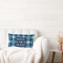 Cosy Quote Pillow for Sweet Dreams & Relaxation