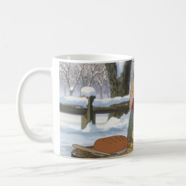 Cosy Rabbit Tea Mug (Left)