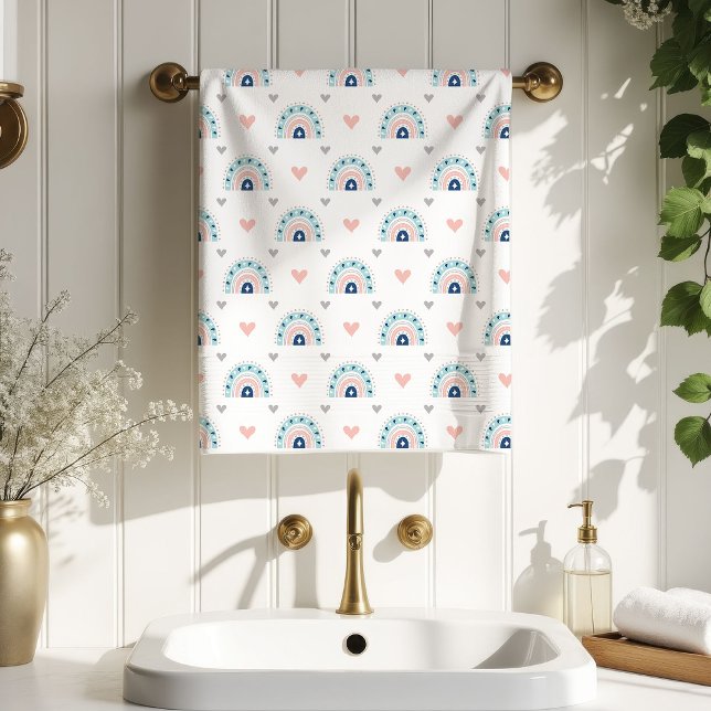 Cosy Rainbow Towels Boho Gift for Little Ones (Cozy Rainbow Towels Boho Gift for Little Ones)