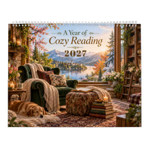 Cosy Reading Nooks Book Lover Calendar