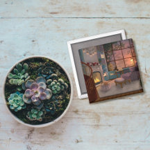 Cosy Reading Sunset Room