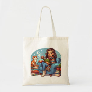 Cosy Reading Time Tote Bag