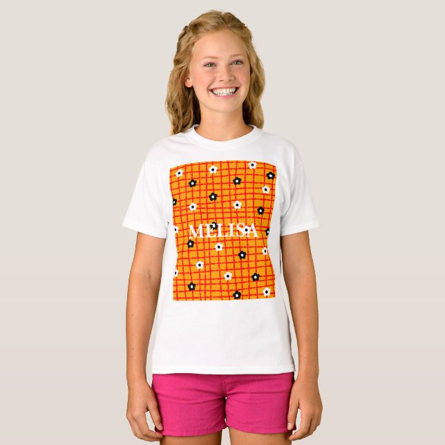 Cosy Red Plaid Pattern Kid's Shirt (Front Full)