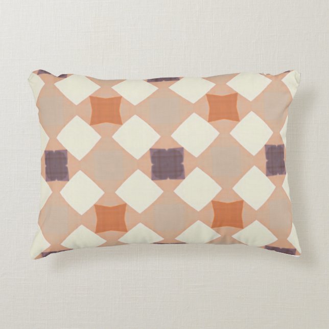 Cosy Retro Pattern Pillow (Front)