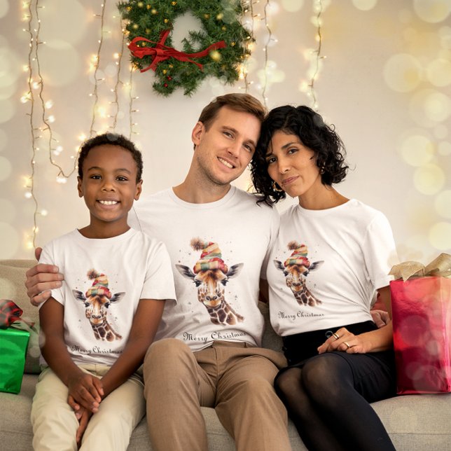 Cosy Safari Christmas, custom T-Shirt (Creator Uploaded)