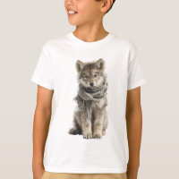 Cosy Scarf Wolf Pup Kids