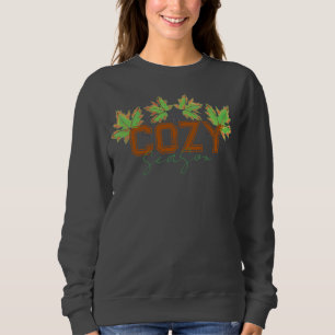 Cosy season autumn fall design sweatshirt