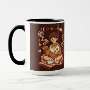 Cosy Season Autumn Reader Book Lover Cute Fall Mug