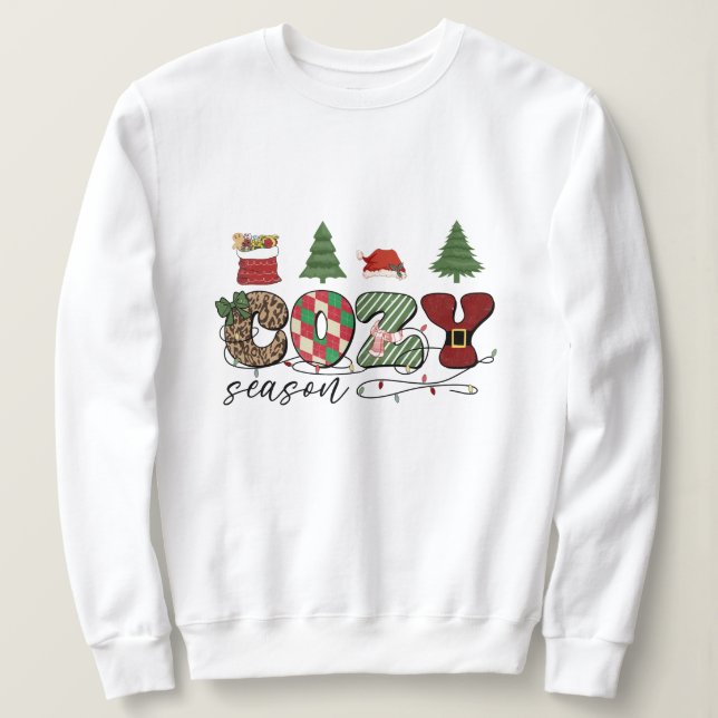 Cosy season christmas sweatshirt (Design Front)