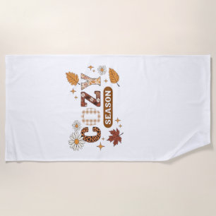 Cosy Season Oversized T-Shirt Beach Towel