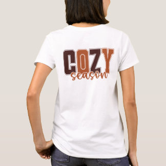 Cosy Season PNG SVG, Thanksgiving Svg, Fall Sublim T-Shirt