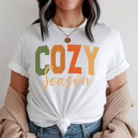 Cosy Season Shirt, Fall Autumn Winter Sweatshirt
