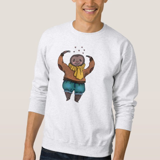 Cosy Sloth Sweatshirt (Front)