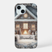 Cosy Snowy House, Sofa, Blanket, Gifts, Snowman