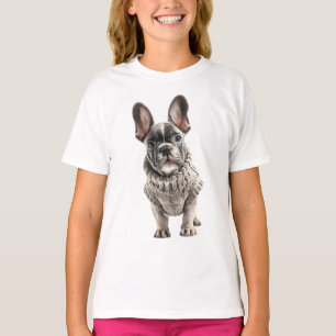 Cosy Sweater Frenchie Pup Kids