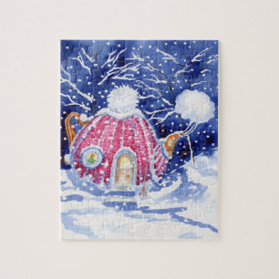 "Cosy Tea-Cosy" Holiday Jigsaw Puzzle