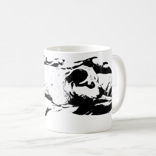Cosy Terrier Watch on Winter Bed Coffee Mug