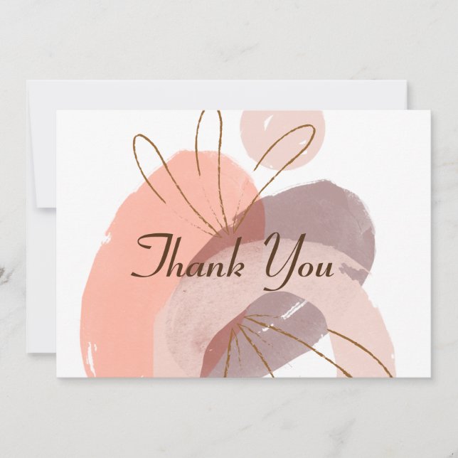 Cosy Thank You Card (Front)
