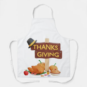 Cosy Thanksgiving Kitchen Apron