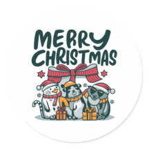 Cosy Trio Critters Christmas Cheer & Gifts