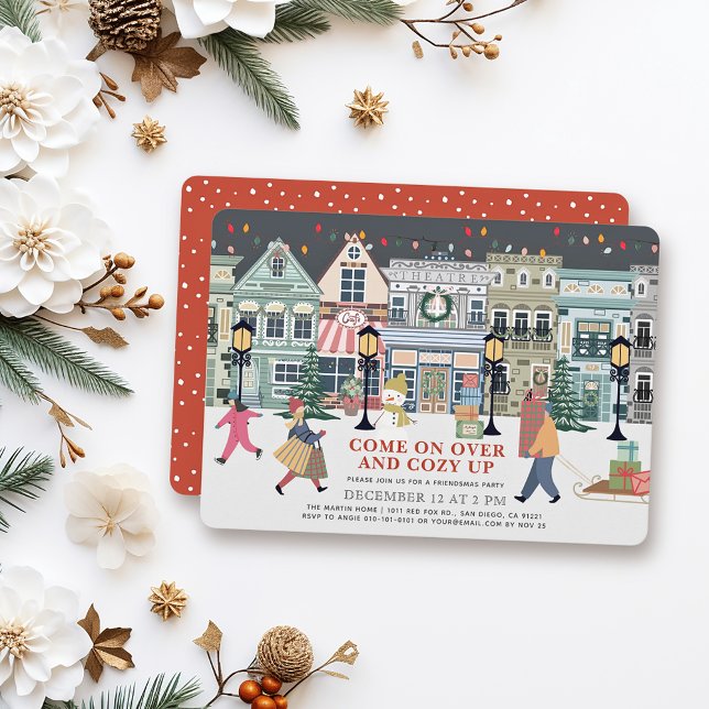 Cosy Up Christmas Holiday Town Holiday Party (Creator Uploaded)