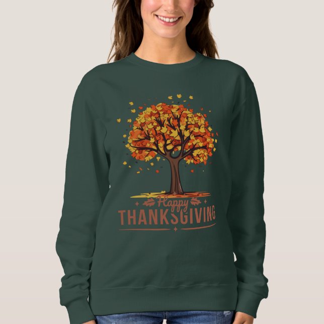 "Cosy Up for Thanksgiving!" Sweatshirt (Front)