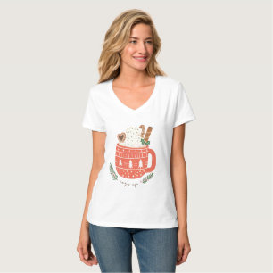 Cosy Up hot chocolate Christmas T-Shirt