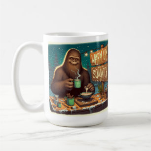 Cosy Up with Bigfoot's Hot Cocoa Stand Coffee Mug