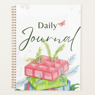 Cosy Waffle & Botanical Garden Whimsical Aesthetic Planner
