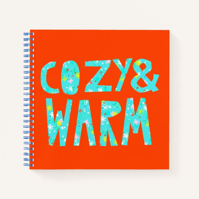 Cosy & Warm Notebook (Front)